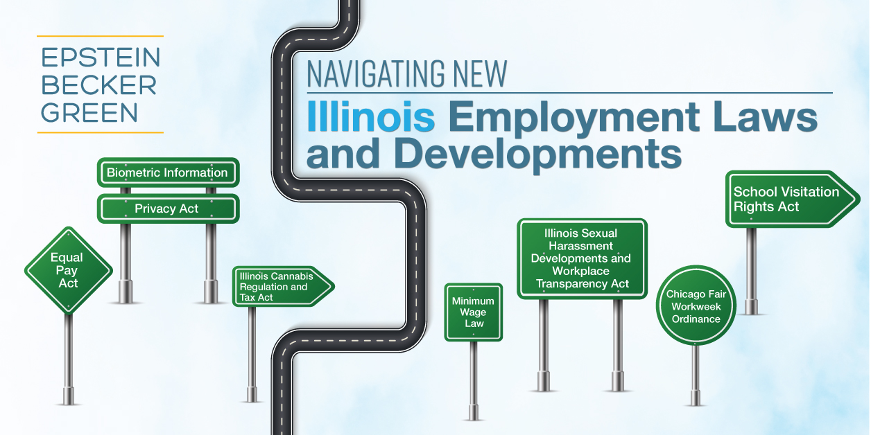 Navigating New Illinois Employment Laws and Developments Infographic