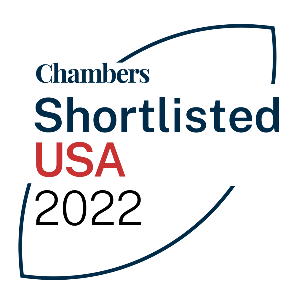 Chambers Shortlisted USA 2022