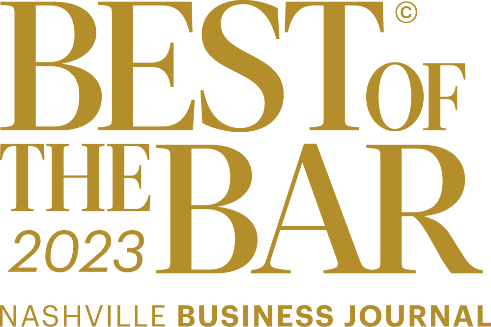 Nashville Business Journal’s 2023 “Best of the Bar”