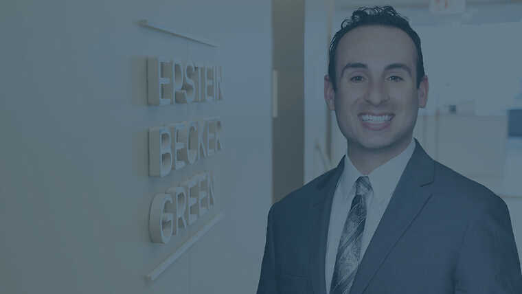 Welcome to Epstein Becker Green – Glenn Prives, Newark