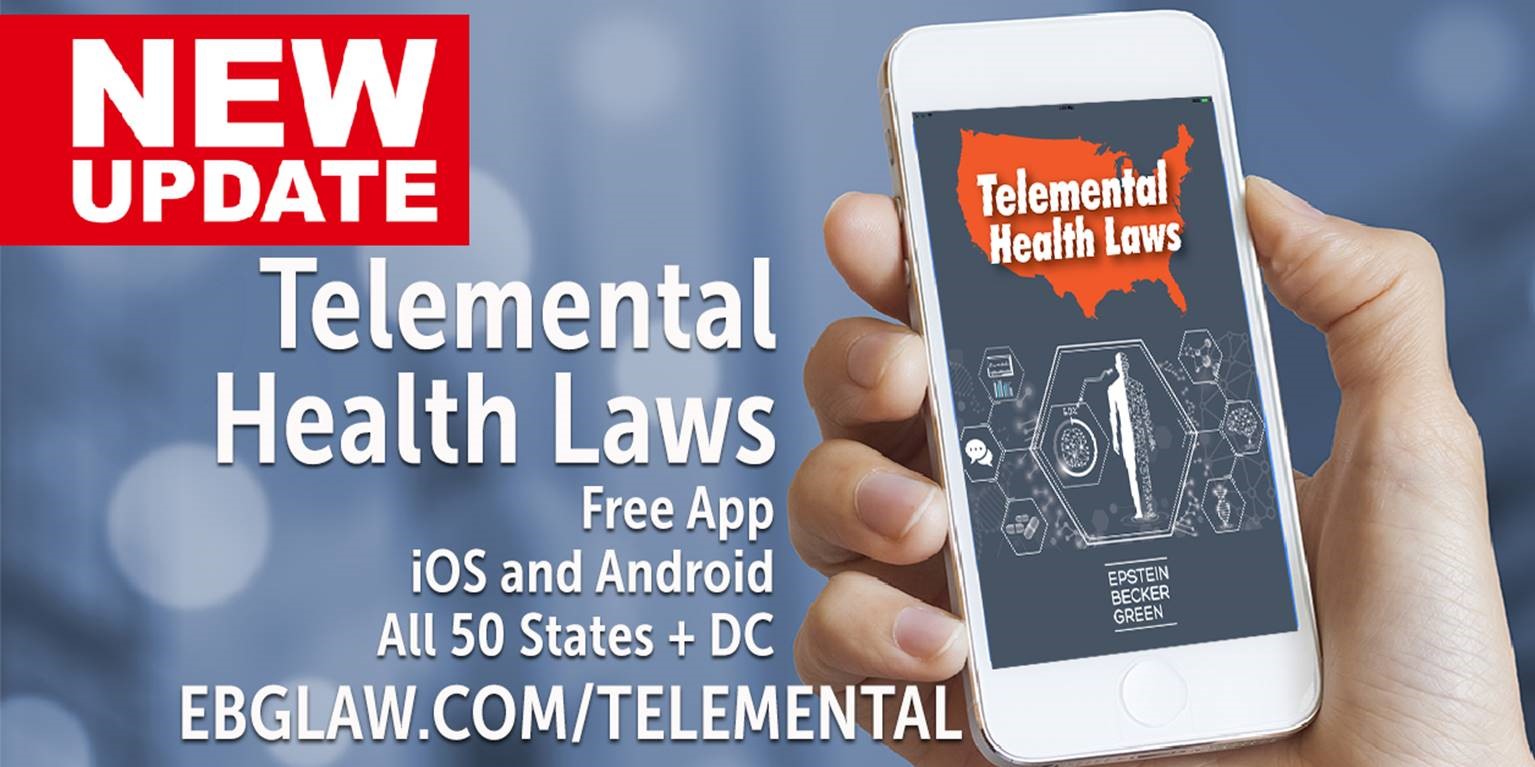 Telemental Health Laws App Complimentary for iOS & Android