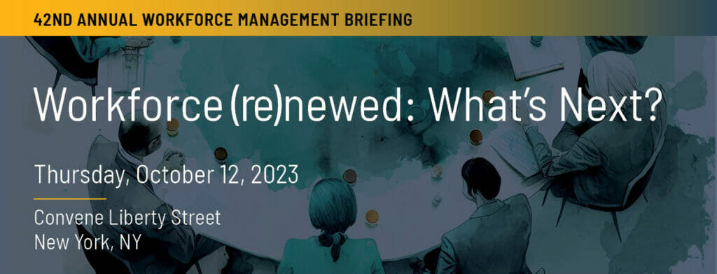 Workforce (re)newed: What’s Next? Epstein Becker Green's 42nd Annual Workforce Management Briefing Workforce (re)newed: What’s Next? Epstein Becker Green's 42nd Annual Workforce Management Briefing
