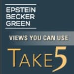 Epstein Becker Green Take 5 badge 