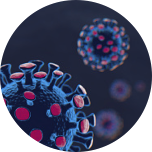 Graphic feature displaying: Coronavirus Resource Center