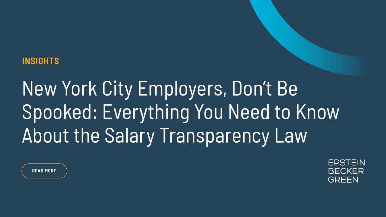 New York City Employers, Don’t Be Spooked Everything You Need to Know