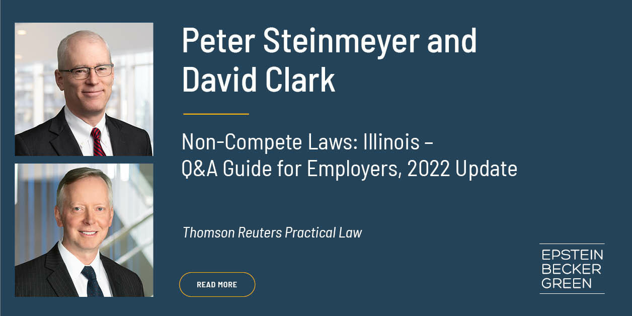 Laws Illinois Q&A Guide for Employers, 2022 Update